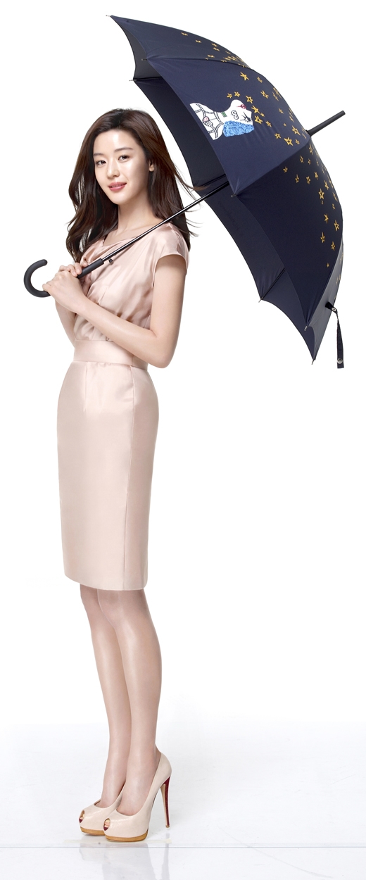 [140618] Jun Ji Hyun New Picture for Share Your Umbrella Campaign [3]