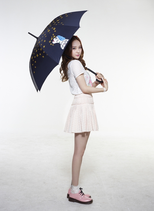[140618] Krystal (F(x)) New Picture for Share Your Umbrella Campaign [2]